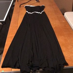 Black and white dress